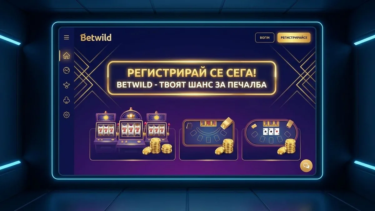 Регистрация с бонус в Betwild